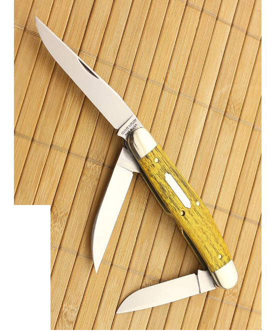 Great Eastern Tidioute Cutlery 82 Dixie Stockman Osage Orange Wood