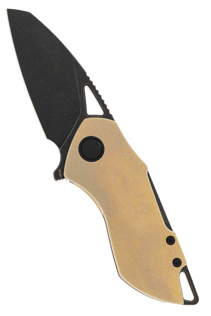 product image for Grissom-Knife-Tool Riverstone Black Titanium M390 Blade