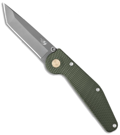 product image for GT Knives Police Automatic Tanto Green GT-311