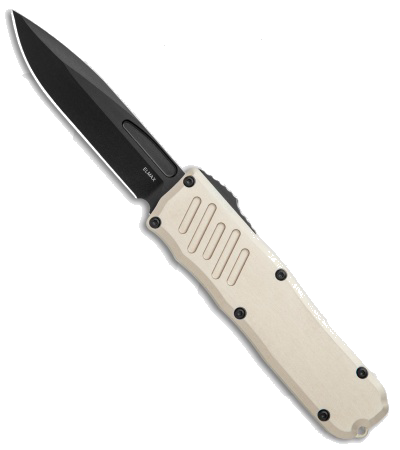 product image for Guardian Tactical RECON-035 OTF Automatic Knife Black Blade Tan Handle