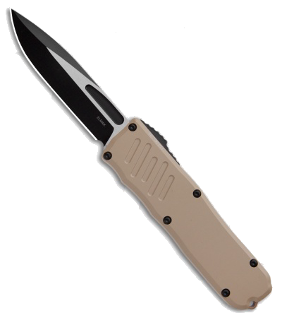 product image for Guardian Tactical RECON-035 Tan OTF Automatic Knife 411