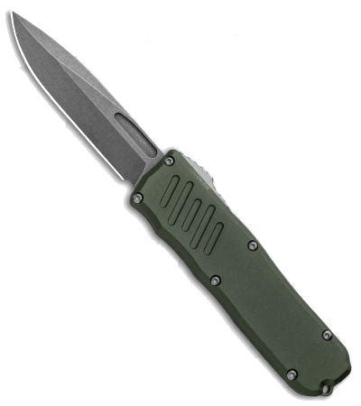 Guardian Tactical RECON-035 OD Green OTF Automatic Knife Stonewashed Blade