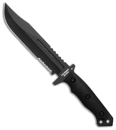 product image for Halfbreed Blades Large Infantry Black Fixed Blade Knife