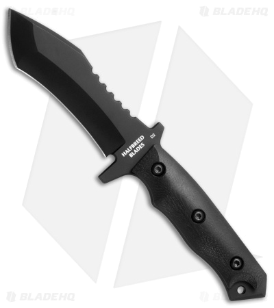 product image for Halfbreed Blades MCK-02 Black D2 Tool Steel Tanto Fixed Blade Knife