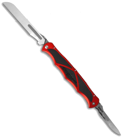 product image for Havalon Hydra Red Double Blade Knife with 17 Replacement Blades and Nylon Case