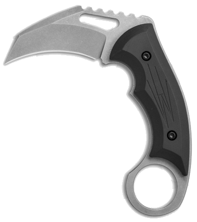 product image for HavocWorks Small Karambit Black G-10 Handle CPM-S30V Fixed Blade Knife