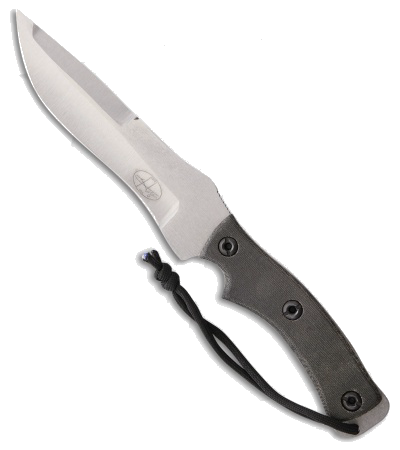 product image for Hazen Knives Troll 1095 Black Micarta Fixed Blade Knife