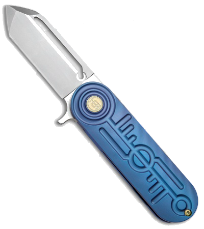 product image for HEAdesigns Poison Gold Titanium CPM-S35VN Flipper Knife