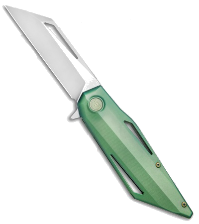 product image for HEAdesigns Gold Titanium Wingman Flipper Frame Lock Knife Model 3.5 Two-Tone