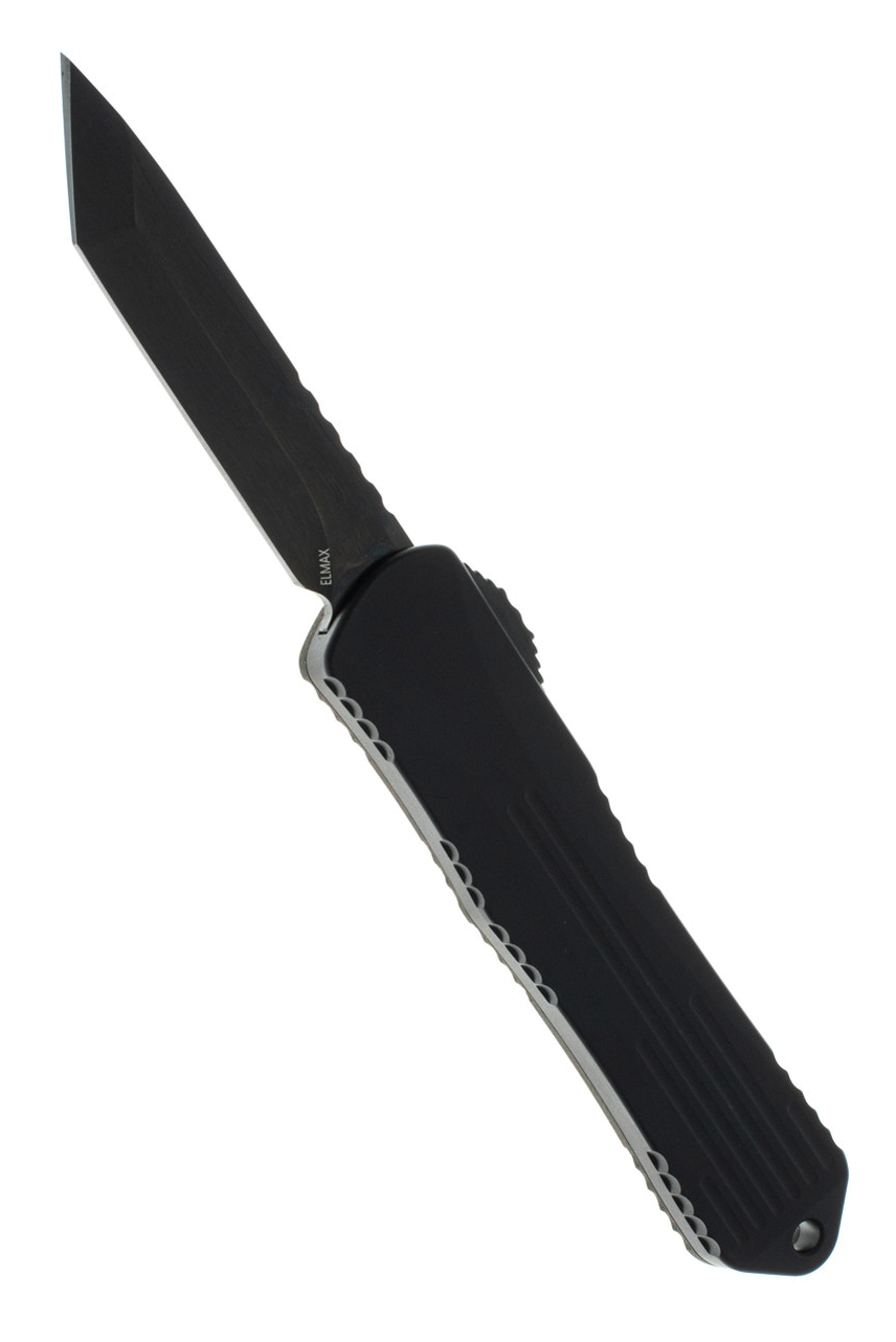 Heretic Manticore E Black Aluminum Carbon Fiber Stonewashed DLC Blade