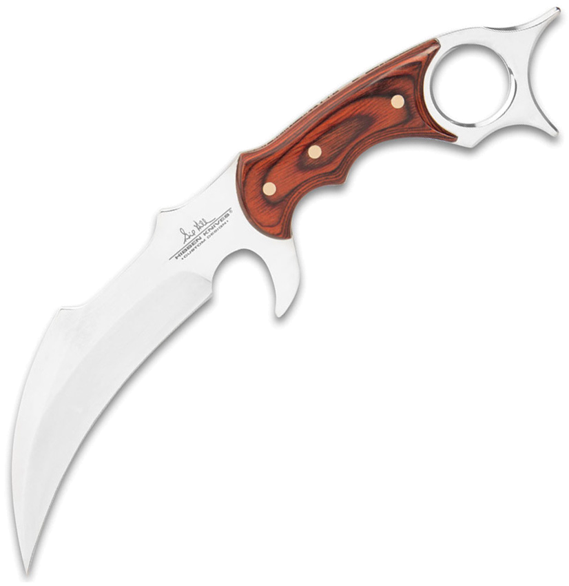 product image for Hibben Bloodwood Karambit 5Cr15MoV Stainless Steel Blade Model 5 38