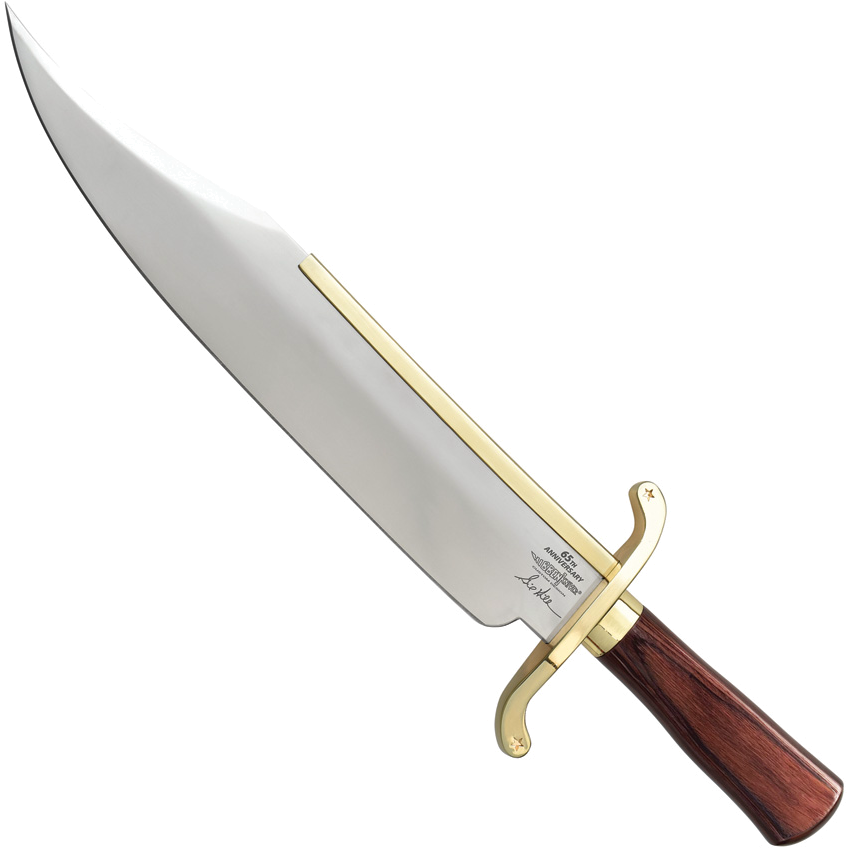 product image for Hibben 65th Anniversary West Bowie 14 Brown Pakkawood Handle