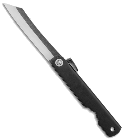 product image for Higonokami Black Kyoso Stainless Steel Folding Knife