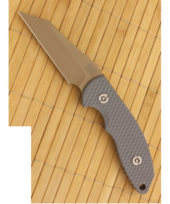 Hinderer Knives FXM 3.5 Fixed Blade Wharncliffe Gray G-10