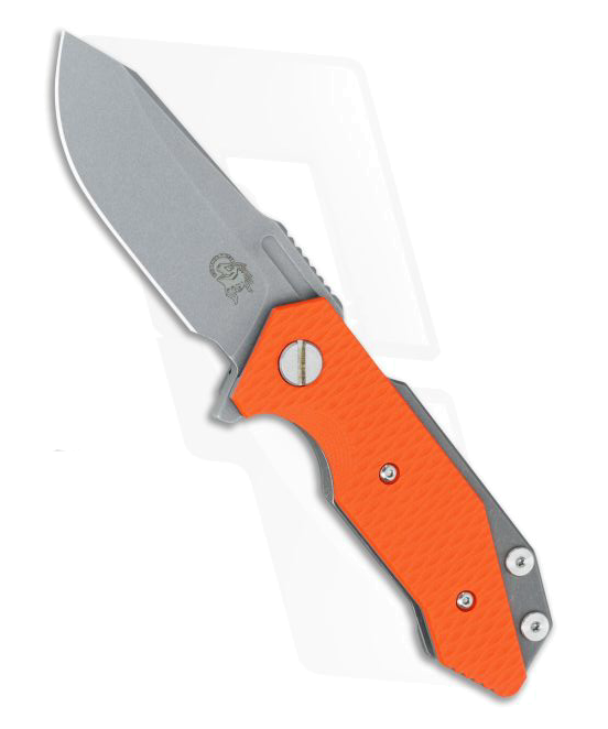 Hinderer Knives Half Track 2 Orange G10 Working Finish product image