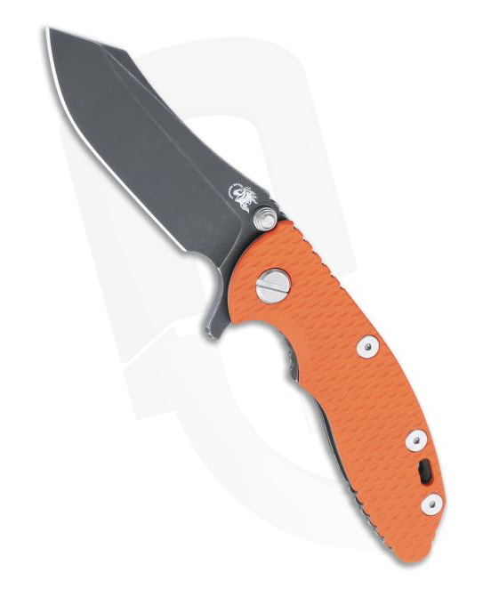 Hinderer XM 18 3" Skinner Battle Black 20CV Orange G10 Tri-Way Pivot Flipper Knife 1164 product image