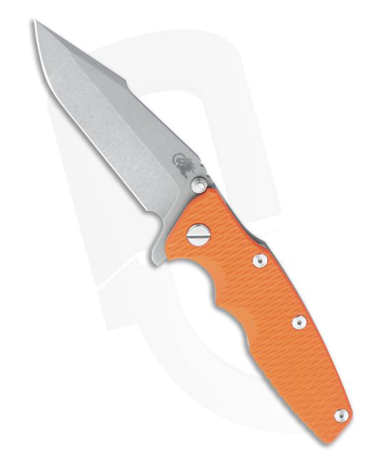 Hinderer Eklipse 3.5 Harpoon Spanto 20CV Orange G10 Tri-Way Flipper 1180 product image