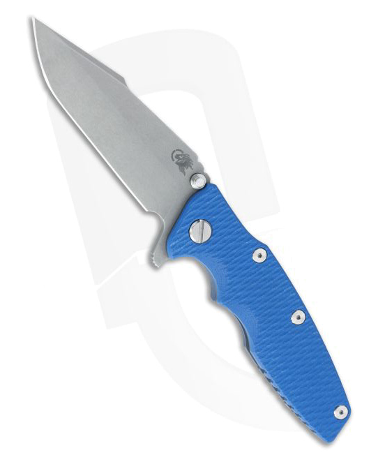 Hinderer Eklipse 3.5 Harpoon Spanto 20CV Blue G10 Battle Blue Tri-Way Flipper 1186