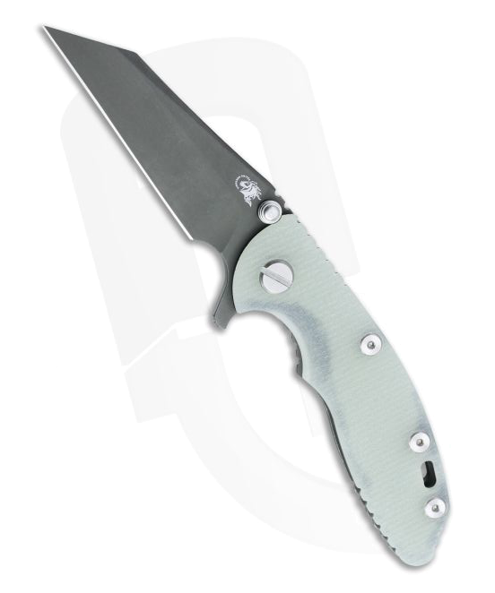 product image for Hinderer XM-18 3.5" Wharncliffe 20CV Jade G-10 Battle Black DLC Tri-Way Pivot Flipper Knife