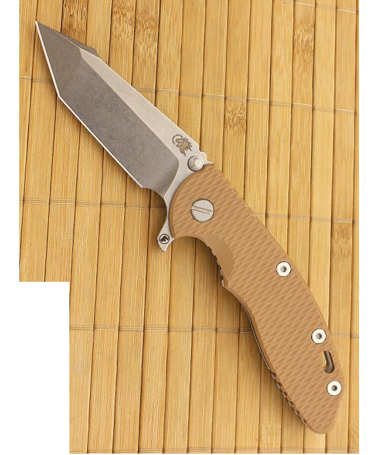 Hinderer XM 18 3.5 Fatty Harpoon Tanto Coyote G-10 product image