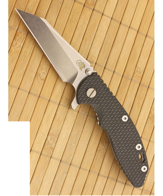 Hinderer XM 18 Black Green G-10 Wharncliffe Flipper 20CV product image