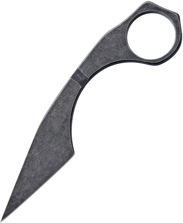 product image for Hoback Knives Karamback Black Fixed Blade