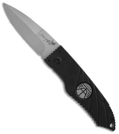 product image for Hoffner Black G-10 Liner Lock Knife 440C Steel
