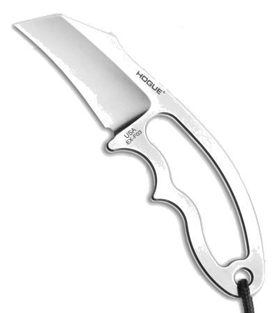 product image for Hogue EX-F03 Hawkbill Neck Knife Stonewash 35360