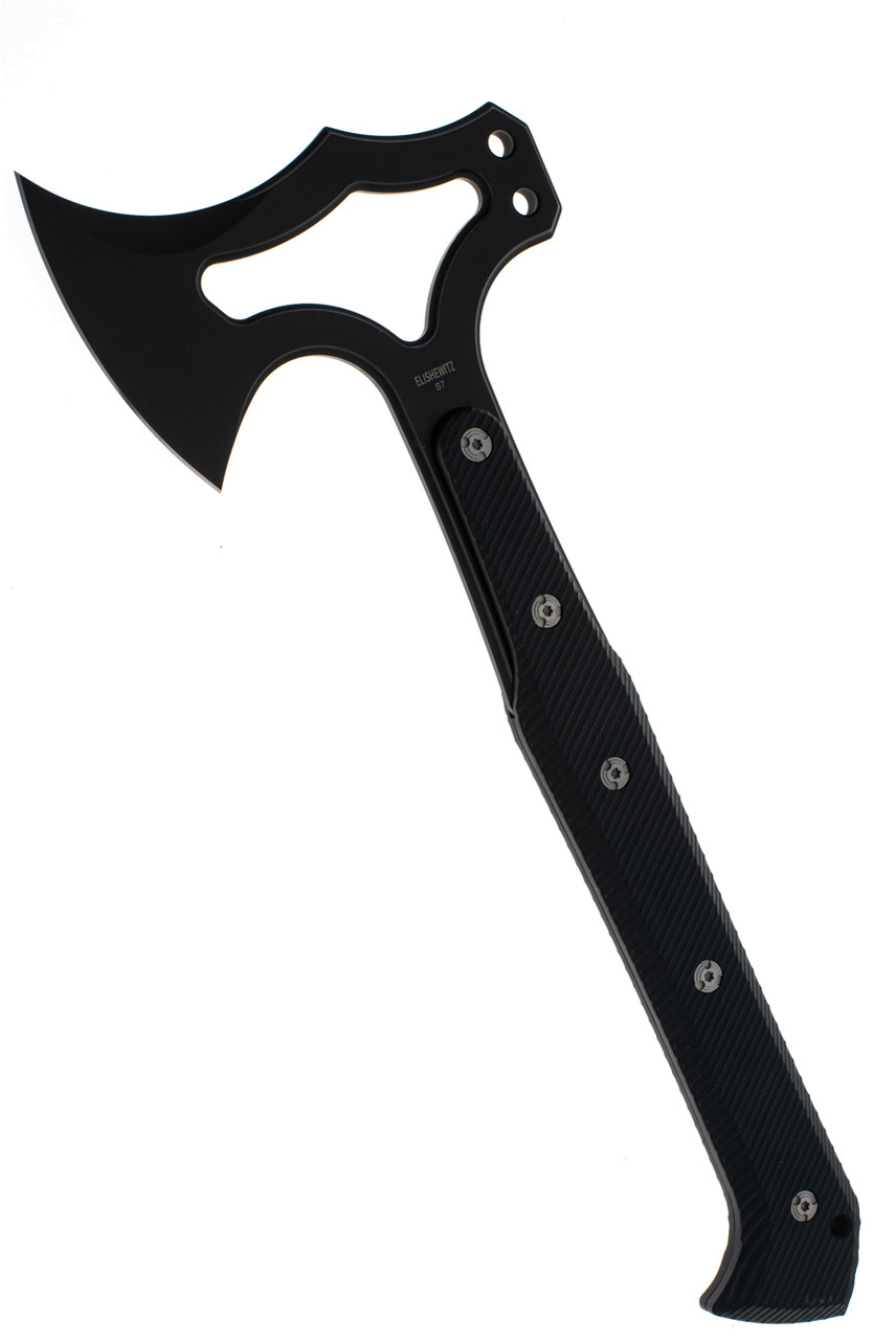 product image for Hogue EX-T01 Tomahawk Black G10 Black Blade