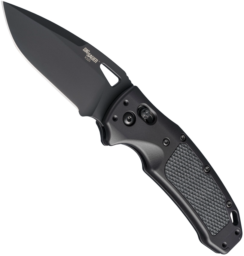 product image for Hogue K 320 Black CPM S30V Stainless Drop Point Blade