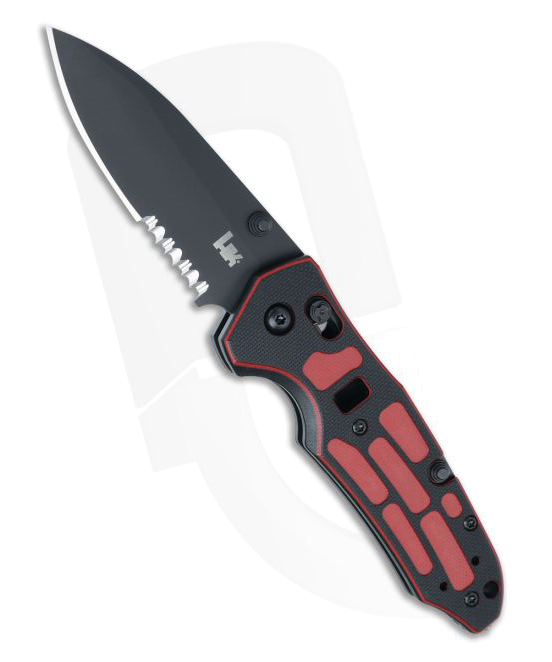 product image for Hogue HK First Response Tool Red Black Serrated Edge 54750