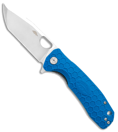 product image for Honey Badger Large Flipper Tanto Blue FRN 4 Satin