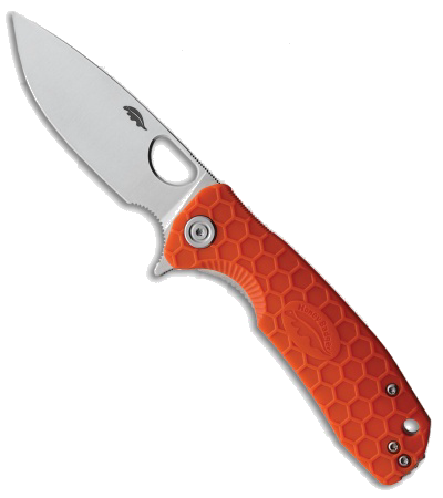 product image for Honey Badger Orange FRN Medium Flipper Drop Point Knife