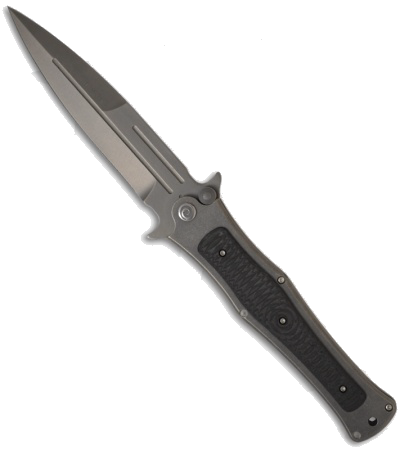product image for HTM Madd Maxx 5.5 Spring Assisted Knife - Black Carbon Fiber Handle
