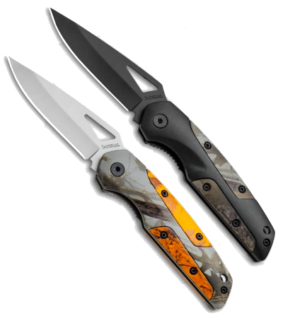 product image for Imperial Snowblind 2 Piece Combo Pack Black and Orange Folding Knives