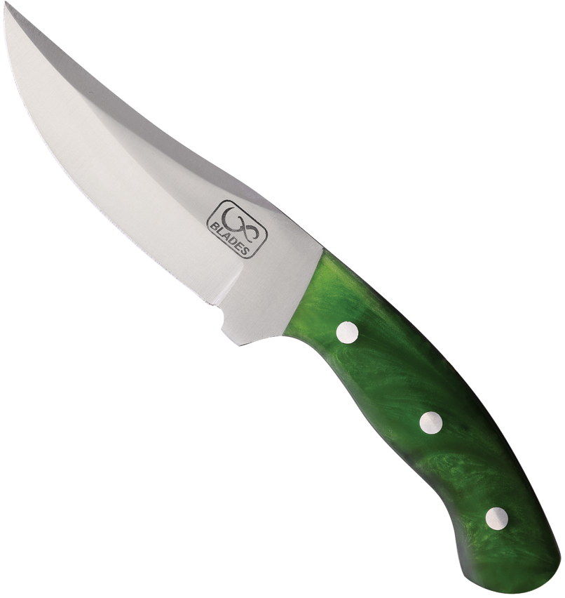 product image for Infinite Blades Green Fixed Blade Model 4.5