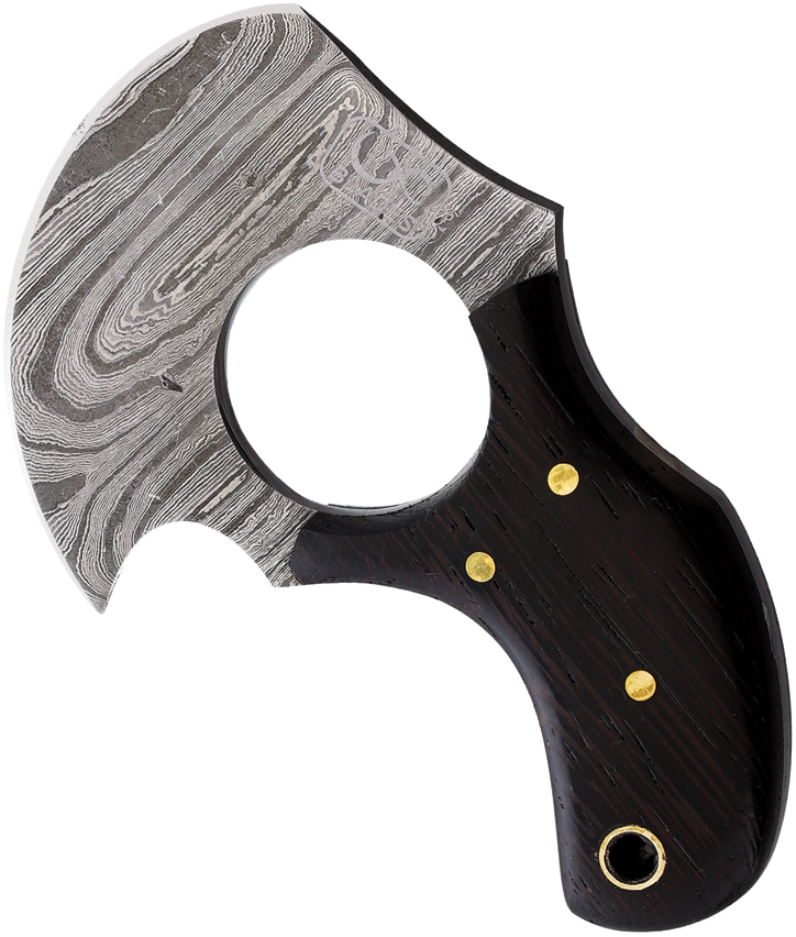 product image for Infinite-Blades Brown Mini Ulu Fixed Blade