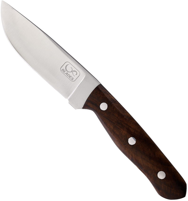 product image for Infinite Blades Brown Wood Handle Fixed Blade 4.5" Model Number Unspecified