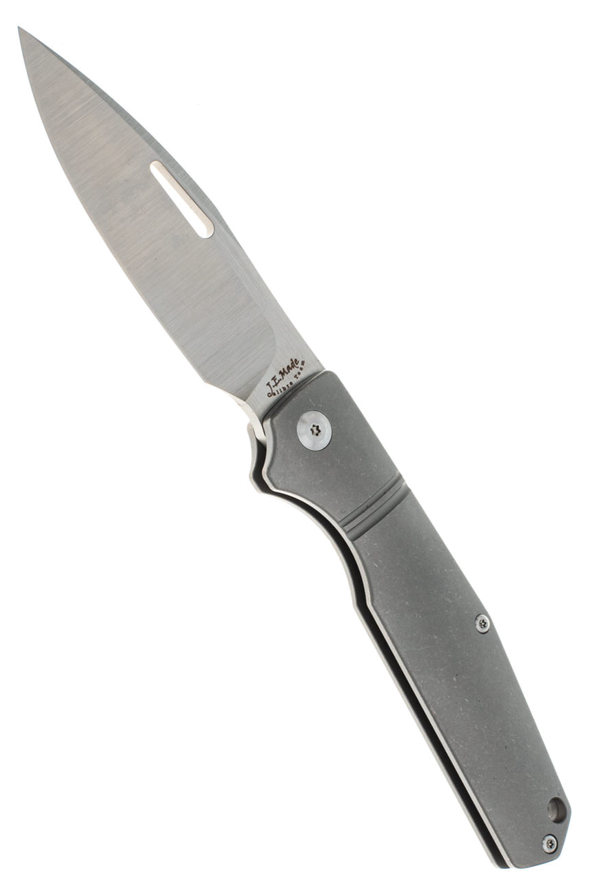 product image for J E Made Titanium Smooth Combustion Knife