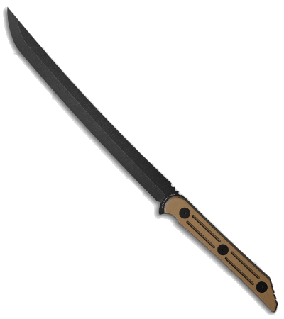 product image for Jake Hoback Kwaichete Fixed Blade Knife Black 154CM