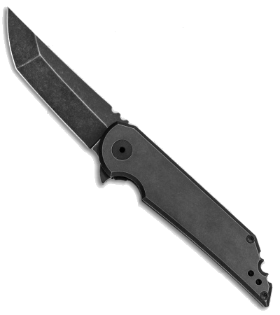 Jake Hoback MK Ultra Black DLC Titanium Tanto Blade Knife product image