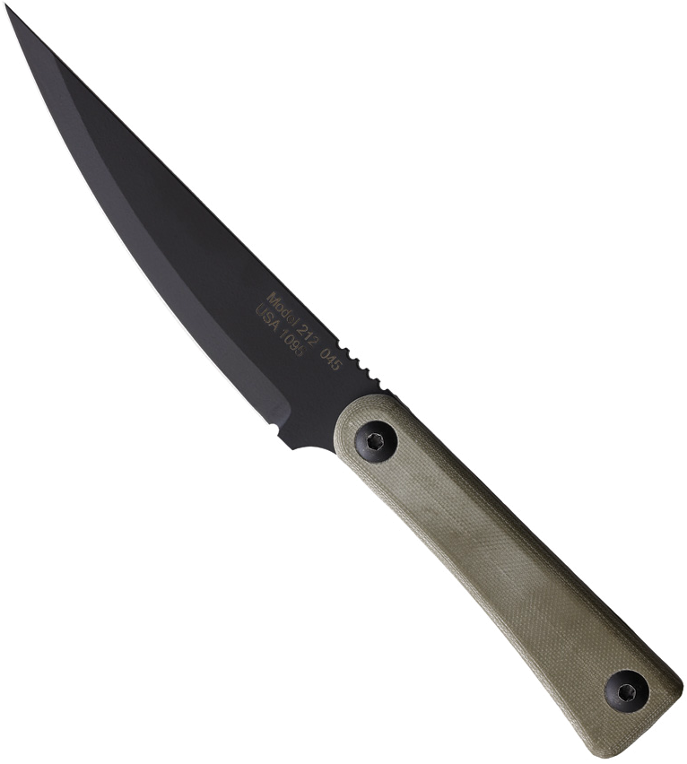 product image for Jason Perry Blade Works OD Green Bushcraft Fixed Blade 4.5"