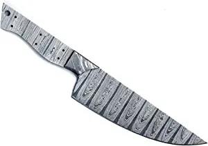 product image for JNR-Traders Handmade Damascus Steel Chef Knife Blank Blade 3729