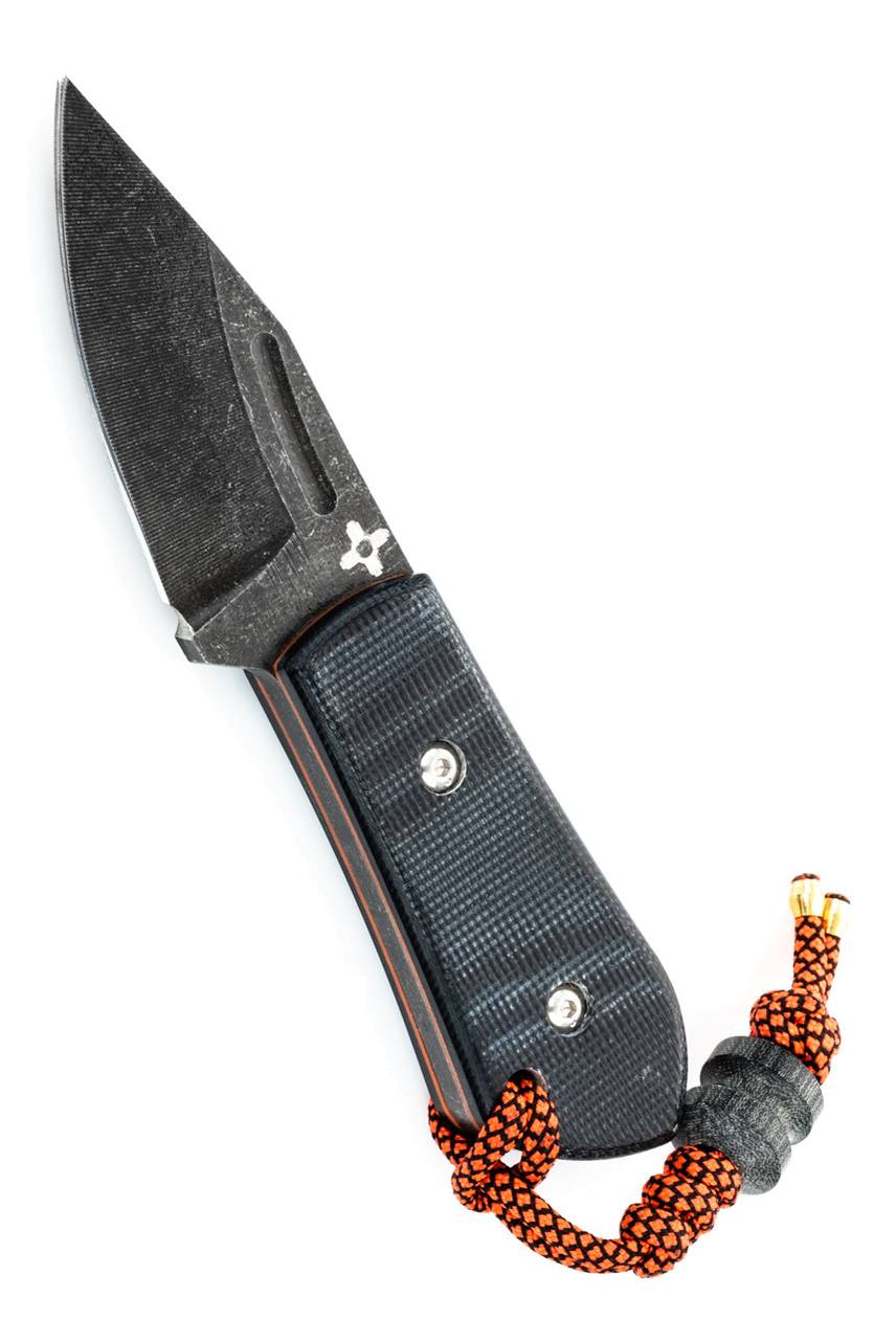 Joe-Loui Chico Black A2 Fixed Blade Knife product image