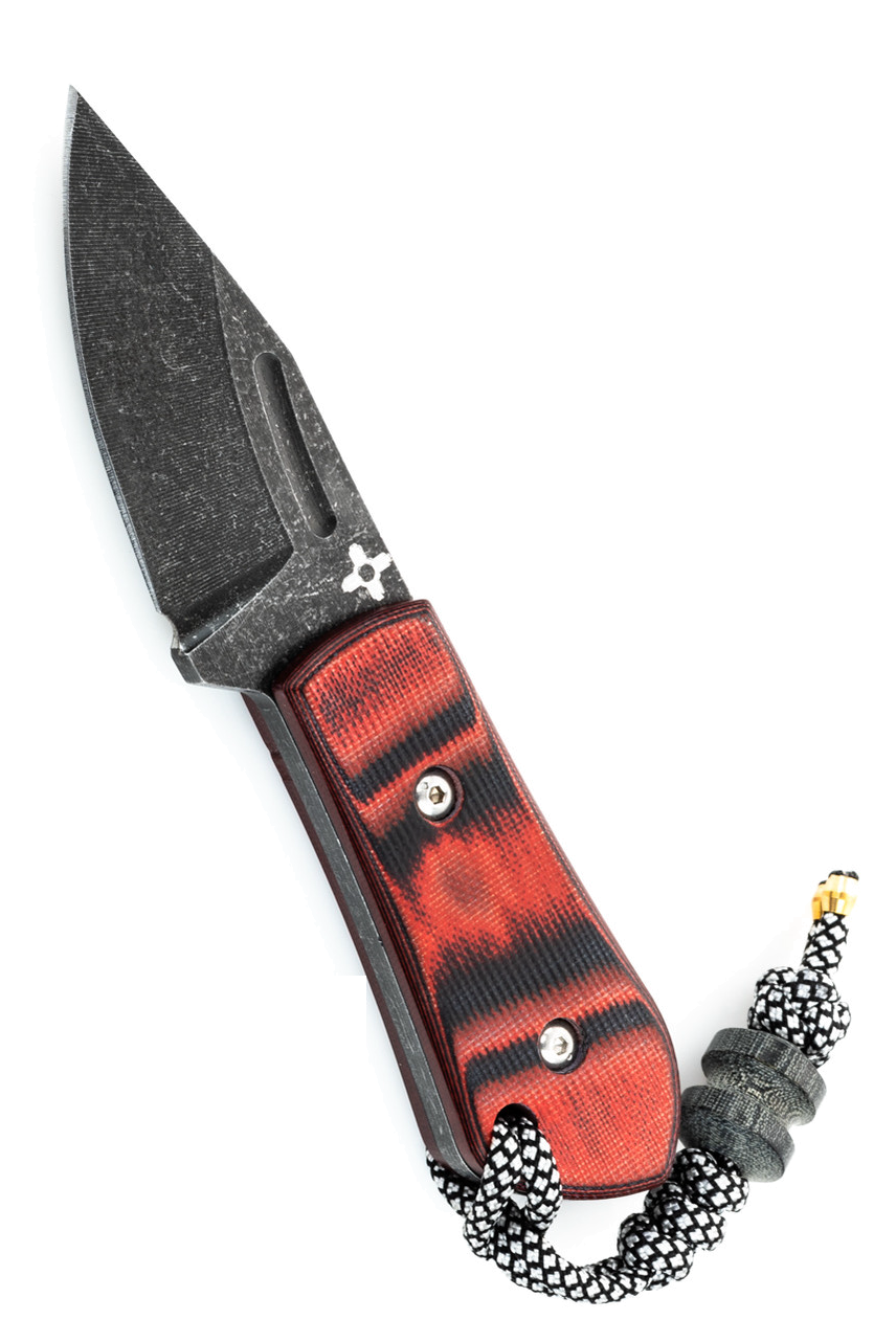 product image for Joe-Loui Chico A2 Everyday Carry Fixed Blade with Black Pocket Sheath