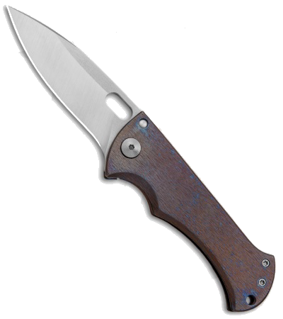 product image for John Gray Bloodshark Frame Lock Red Ti Knife