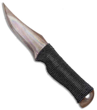 product image for John Gray Custom Black Boner Titanium Fixed Blade Knife