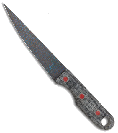 product image for John Gray Custom Fixed Blade Fillet Knife Black Model 5
