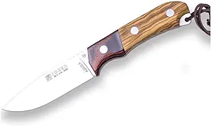 product image for Joker Águila CO105 Full Tang Hunting Knife with Olive Wood Handle and Brown Leather Sheath