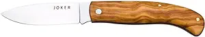 product image for Joker NO77 Olive Wood Handle Pocket Knife 420 Stainless Steel Blade